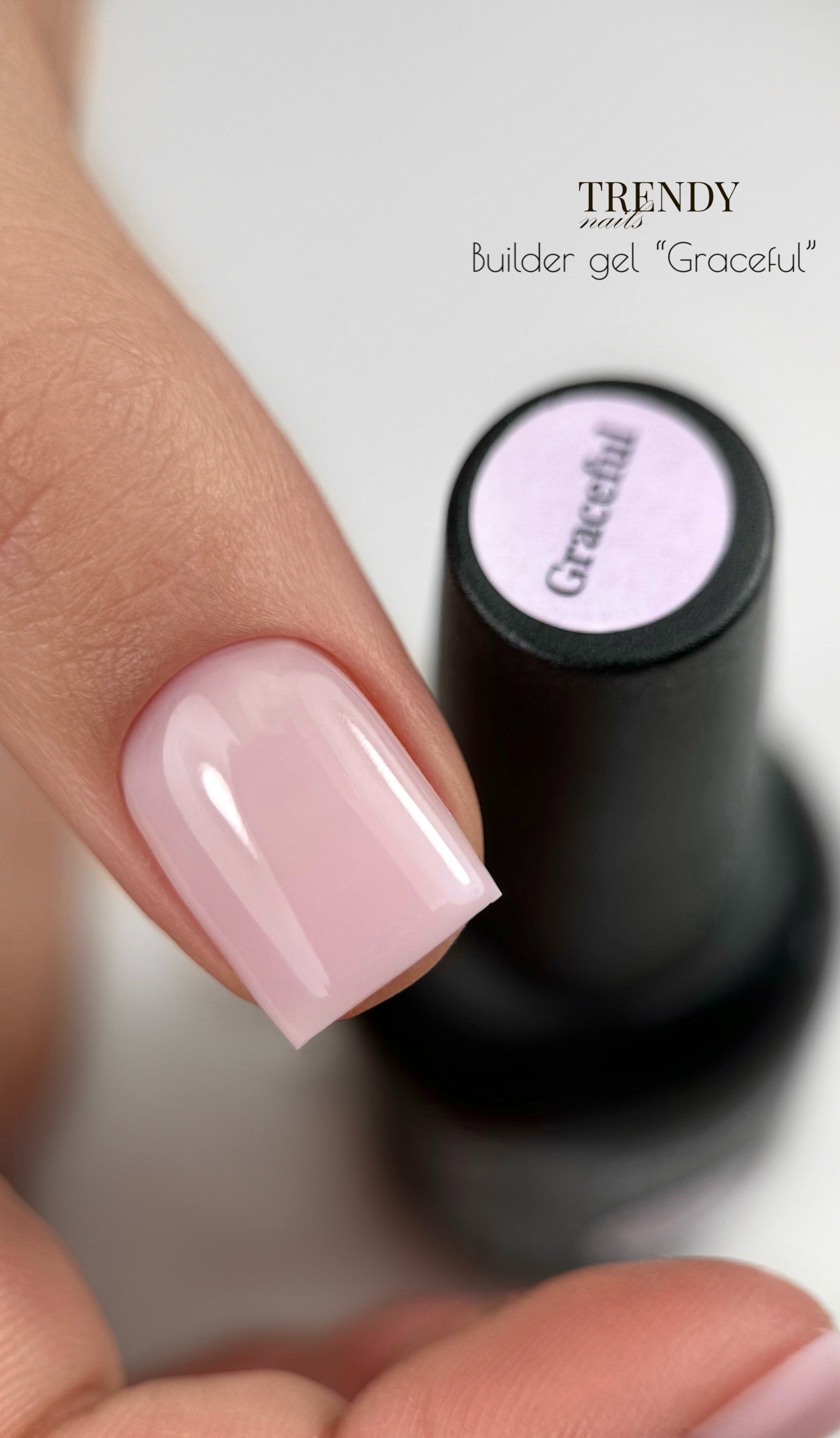 Builder Gel Collection in a bottle or jar from Trendy Nails 15ml/ 30ml (self-leveling)