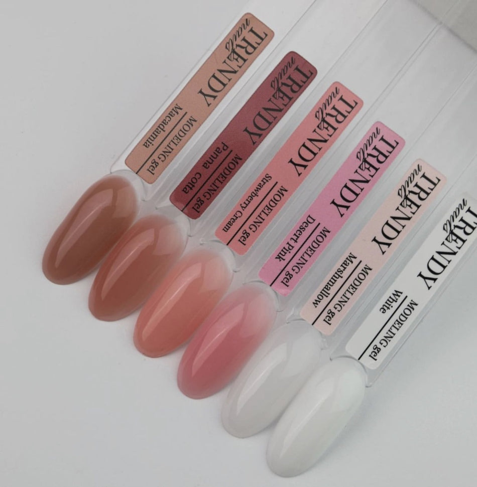 Gel modellante autopulente in 7 tonalità di Trendy Nails (15-50ml)