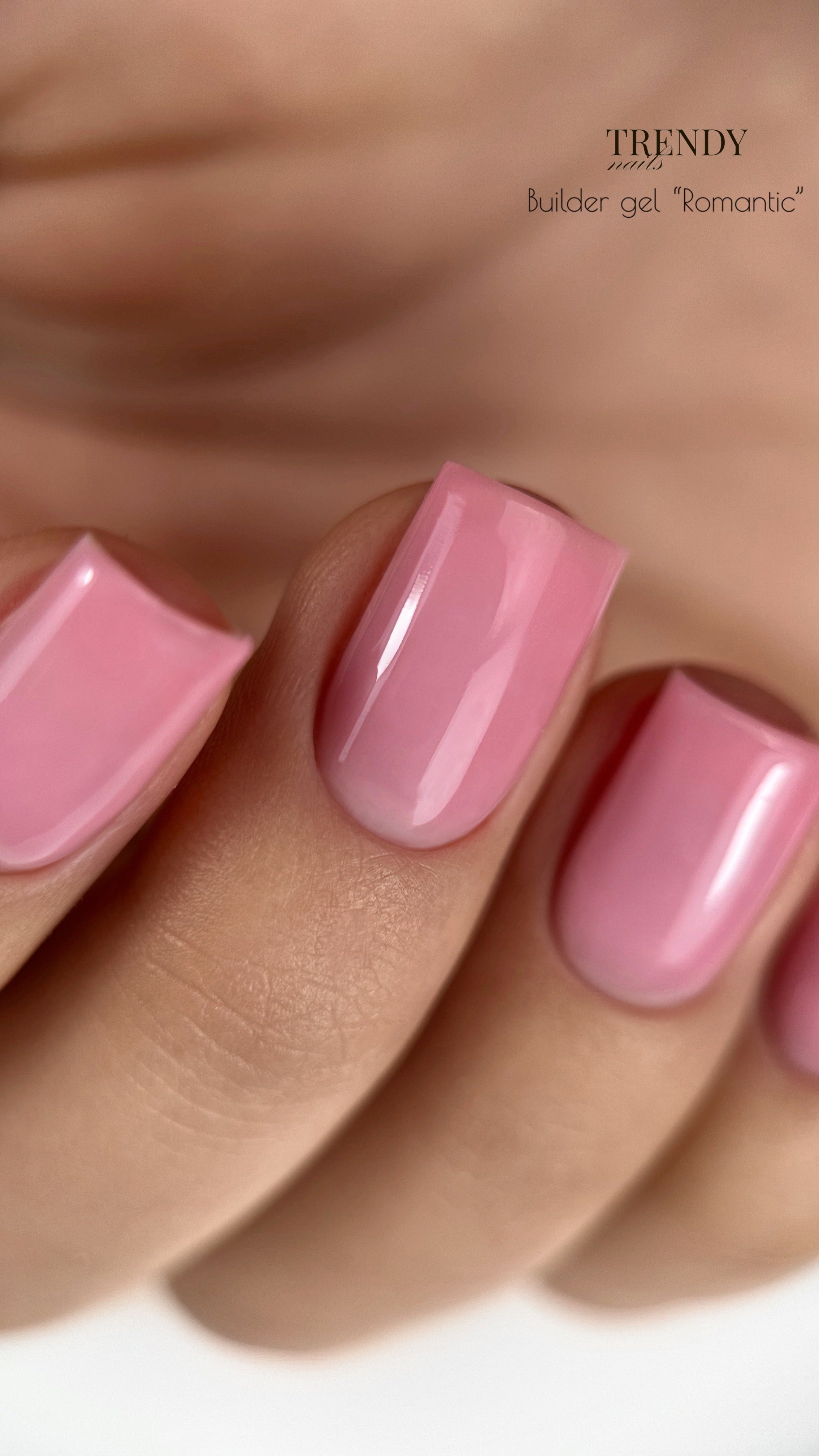 Builder Gel Collection in a bottle or jar from Trendy Nails 15ml/ 30ml (self-leveling)
