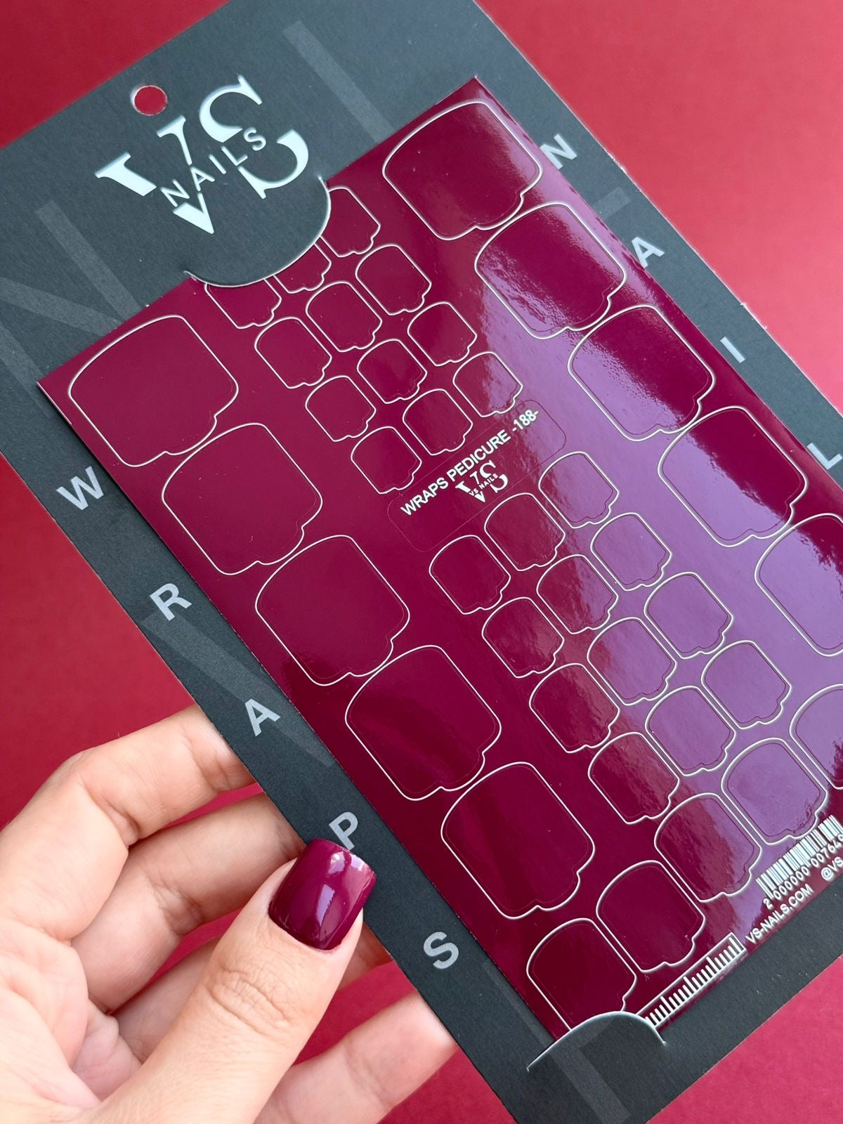 Wrap für Pediküre Maxi 188 von VS Nails