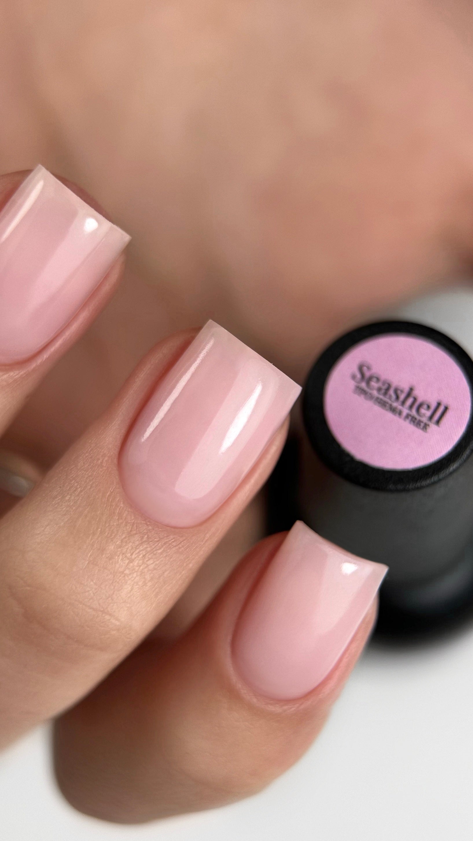 Builder Gel in the bottle Seashell by Trendy Nails 15ml /30 ml (self-leveling)