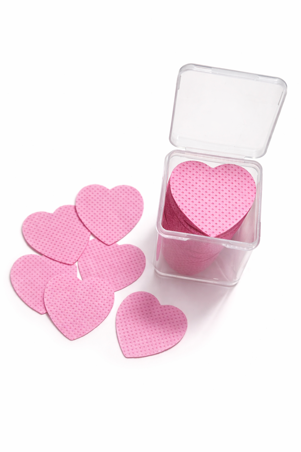 Lint-free wipes 90 pcs. pink