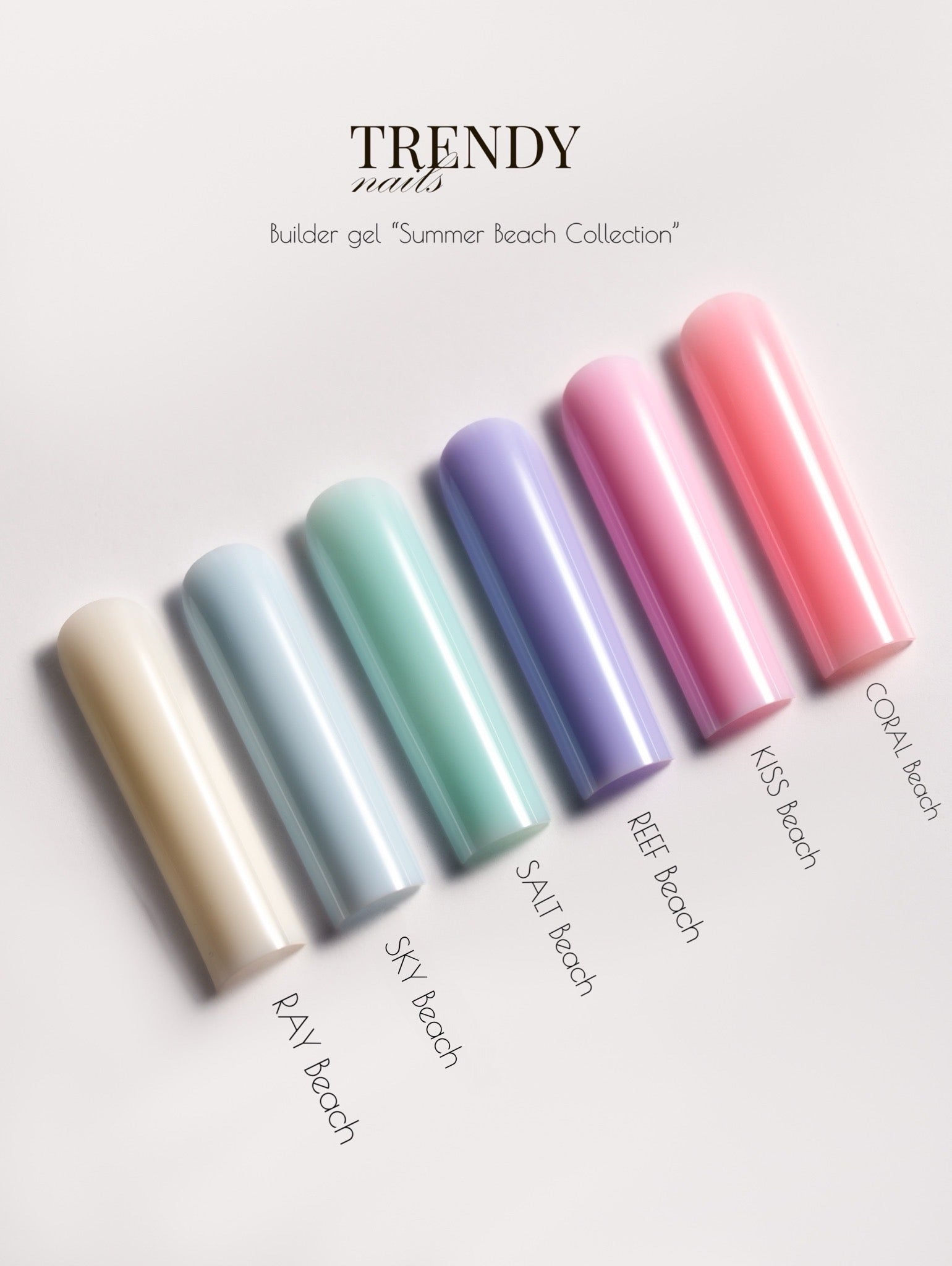 Builder Gel in bottiglia o in barattolo Clear di Trendy Nails 15ml/30ml (autolivellante)