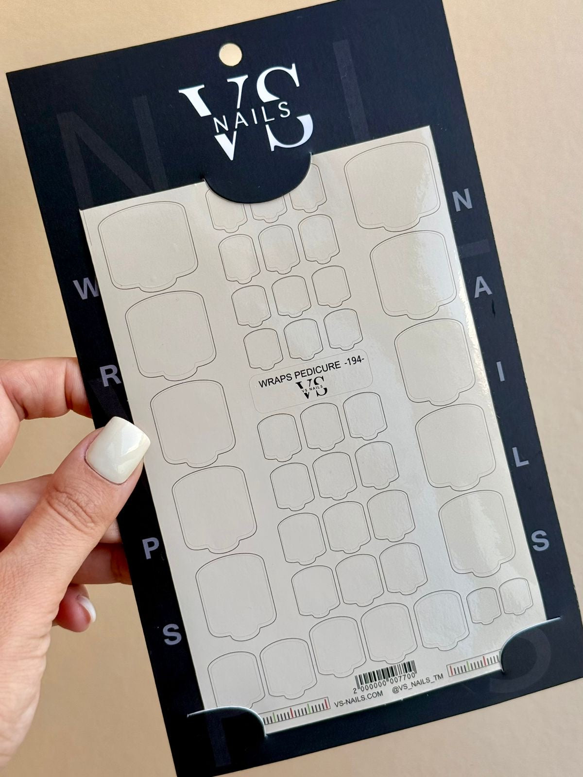 Wrap für Pediküre Maxi 194 von VS Nails