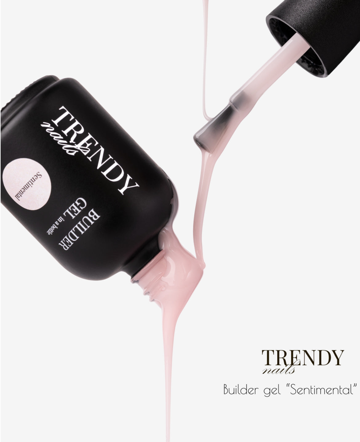 Builder Gel in a Bottle SENTIMENTAL 15ml/ 30ml (TPO/HEMA-free)