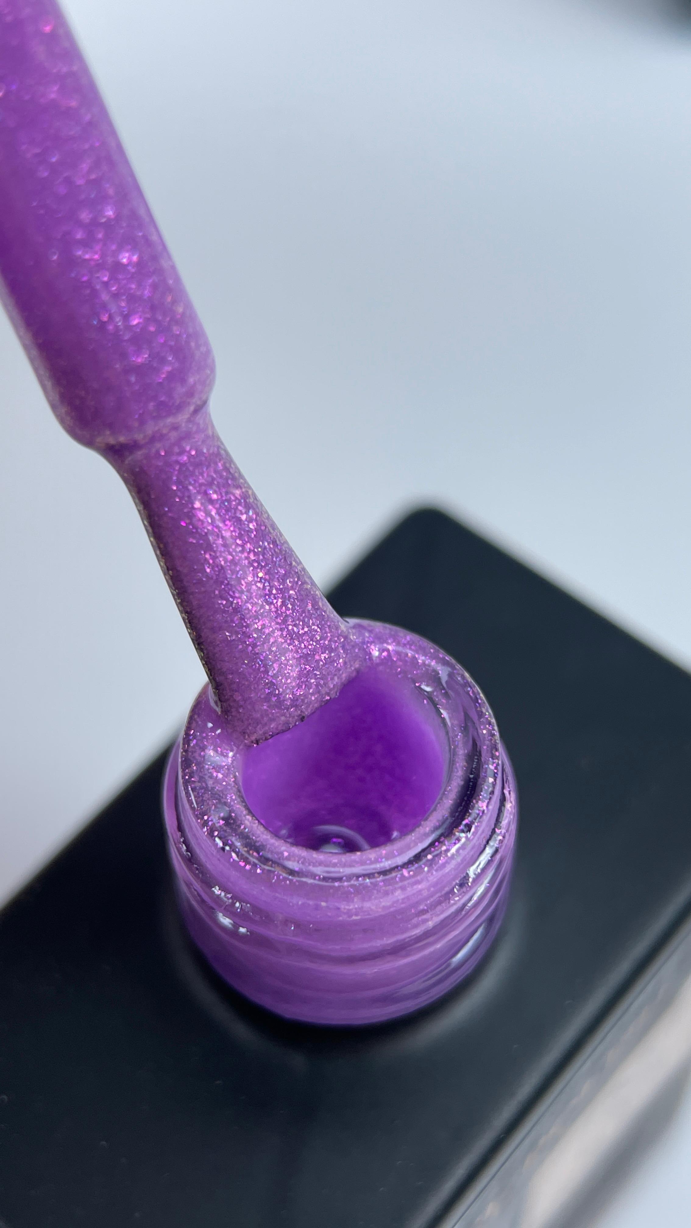Glitter Gel Polish # 51 Lilac Shimmer (12ml) TPO-free
