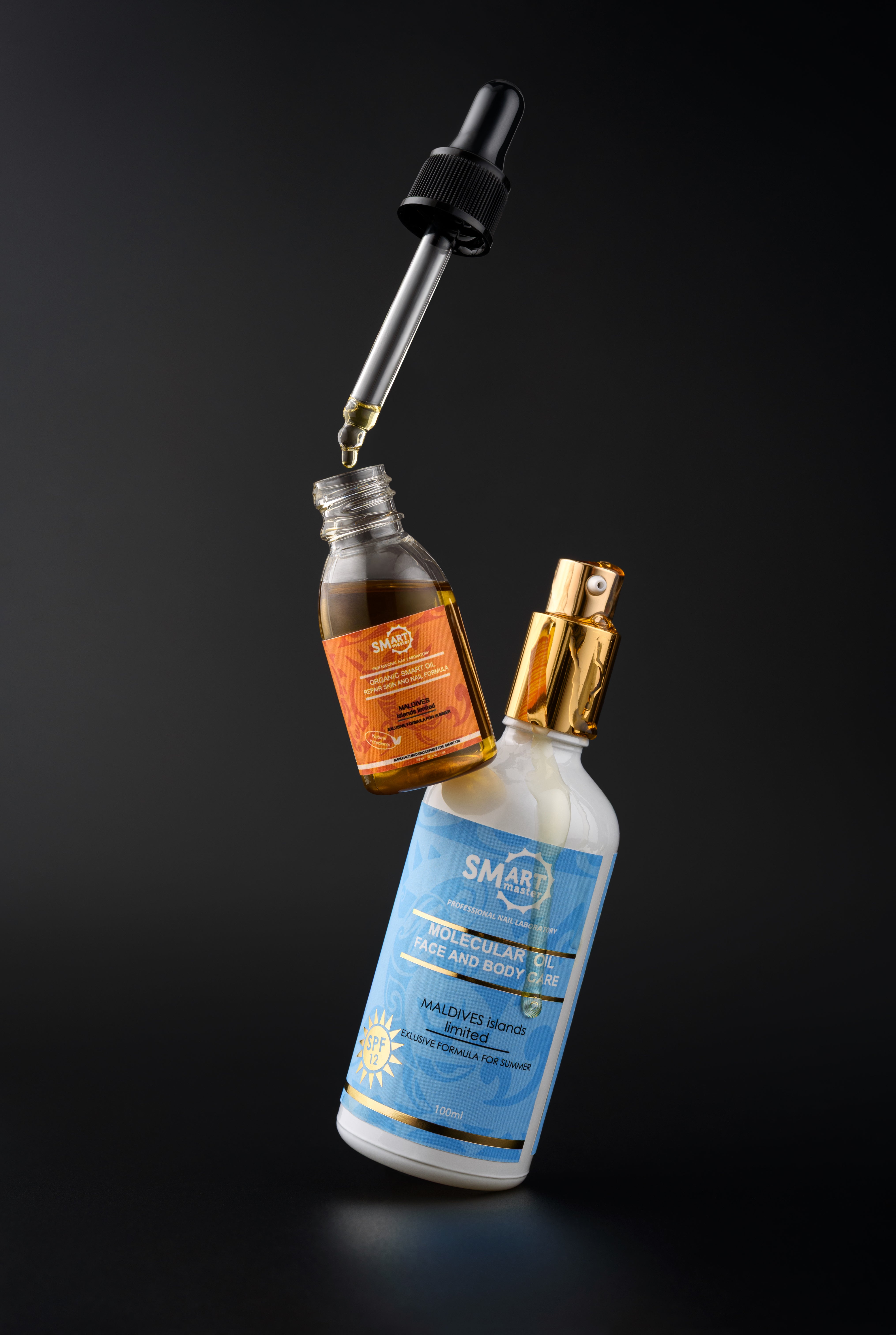 Limitiertes SET Molekular-Öl (100ml) und Organic-Öl (30ml) Malediven von SMART