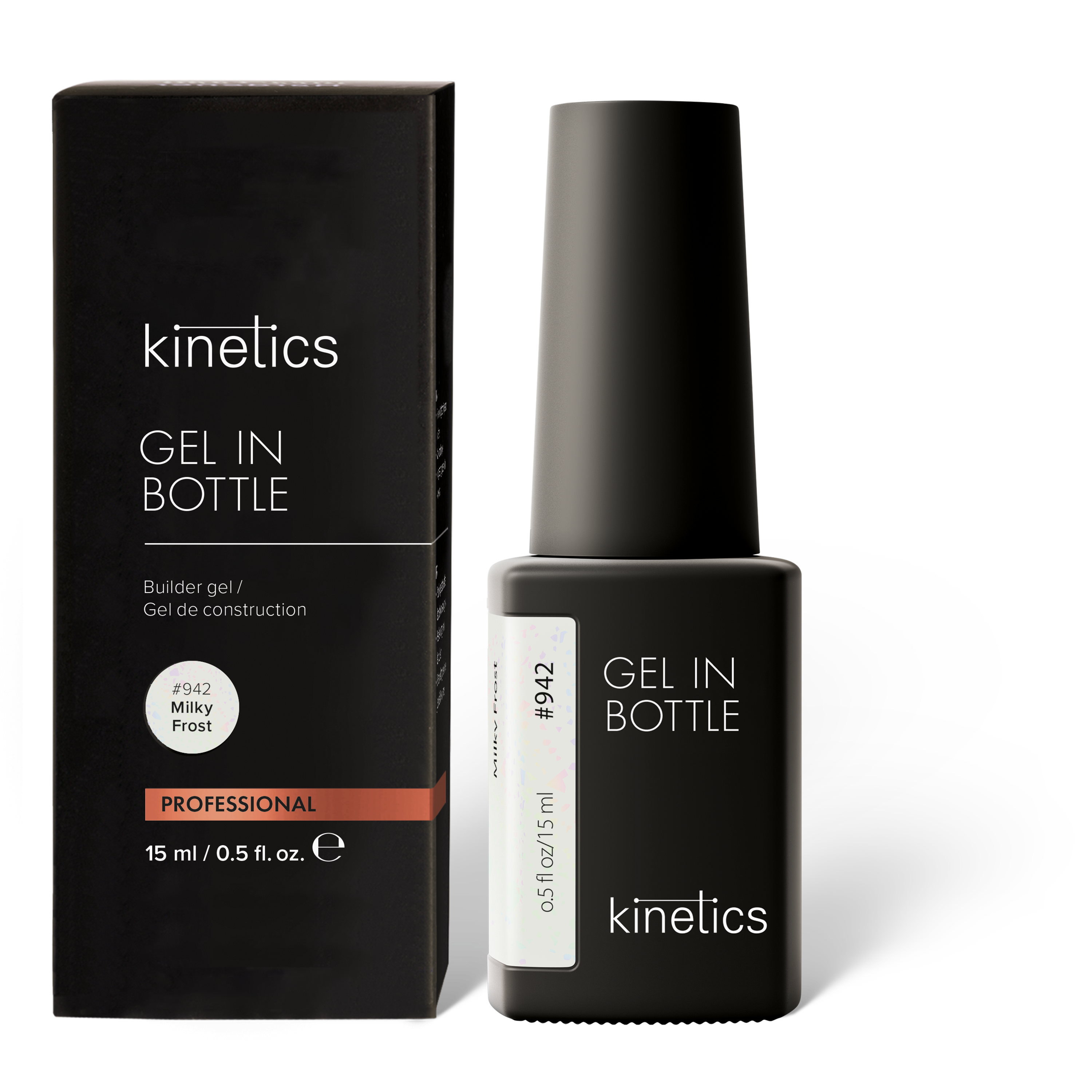 Kinetics GEL IN BOTTLE LIGHT ROSE No. 928
