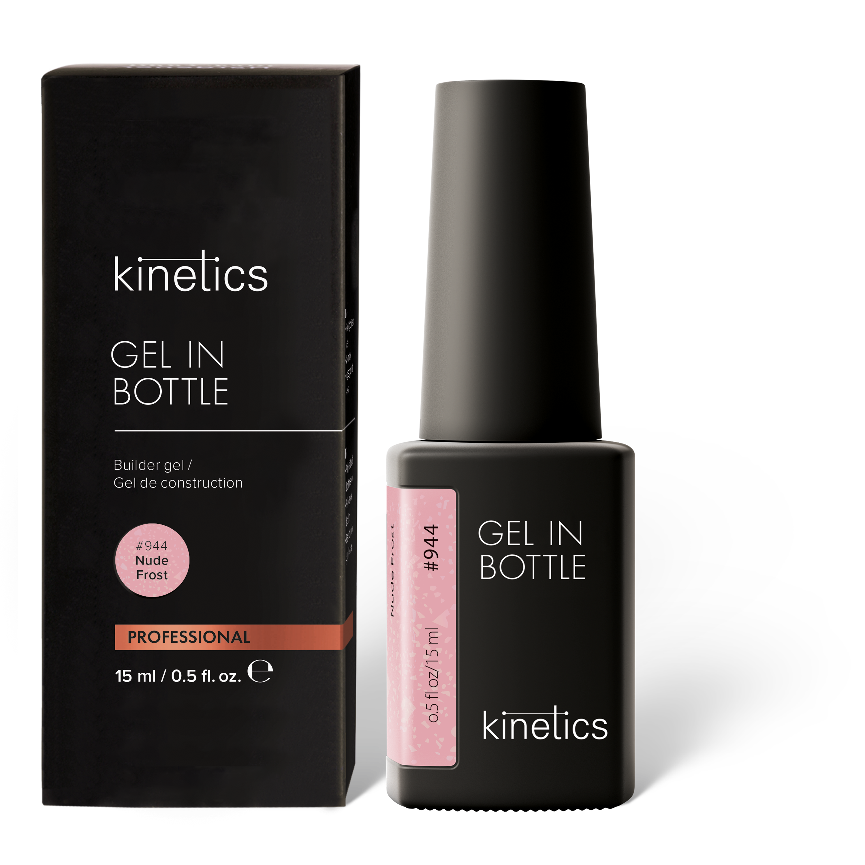 Kinetics GEL IN BOTTLE LIGHT ROSE No. 928
