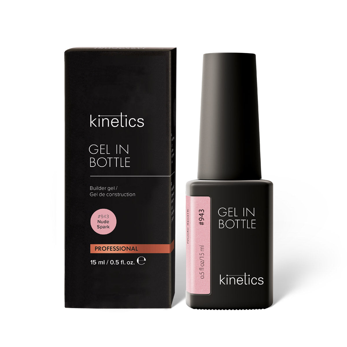 Kinetics GEL IN BOTTLE LIGHT ROSE No. 928