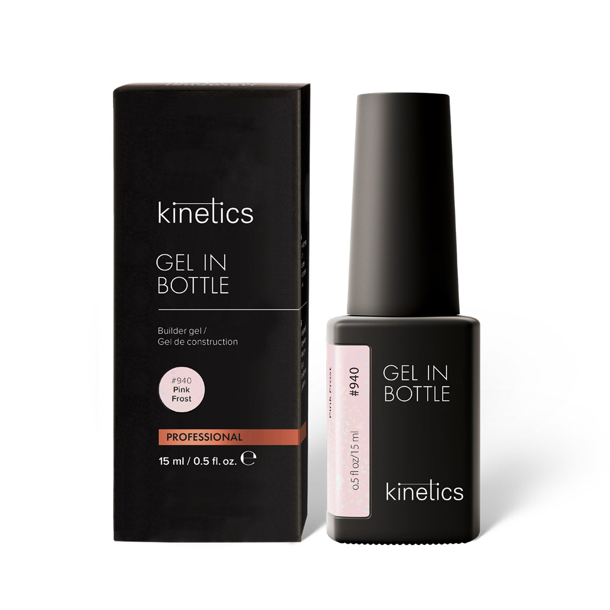 Kinetics GEL IN BOTTLE LIGHT ROSE No. 928