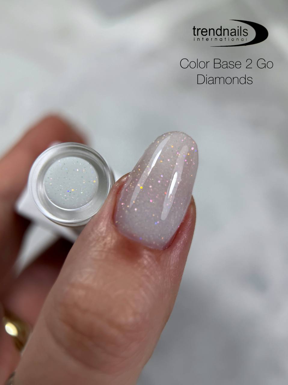 ColorBase2Go – White Champagne 8/15ml di Trendnails