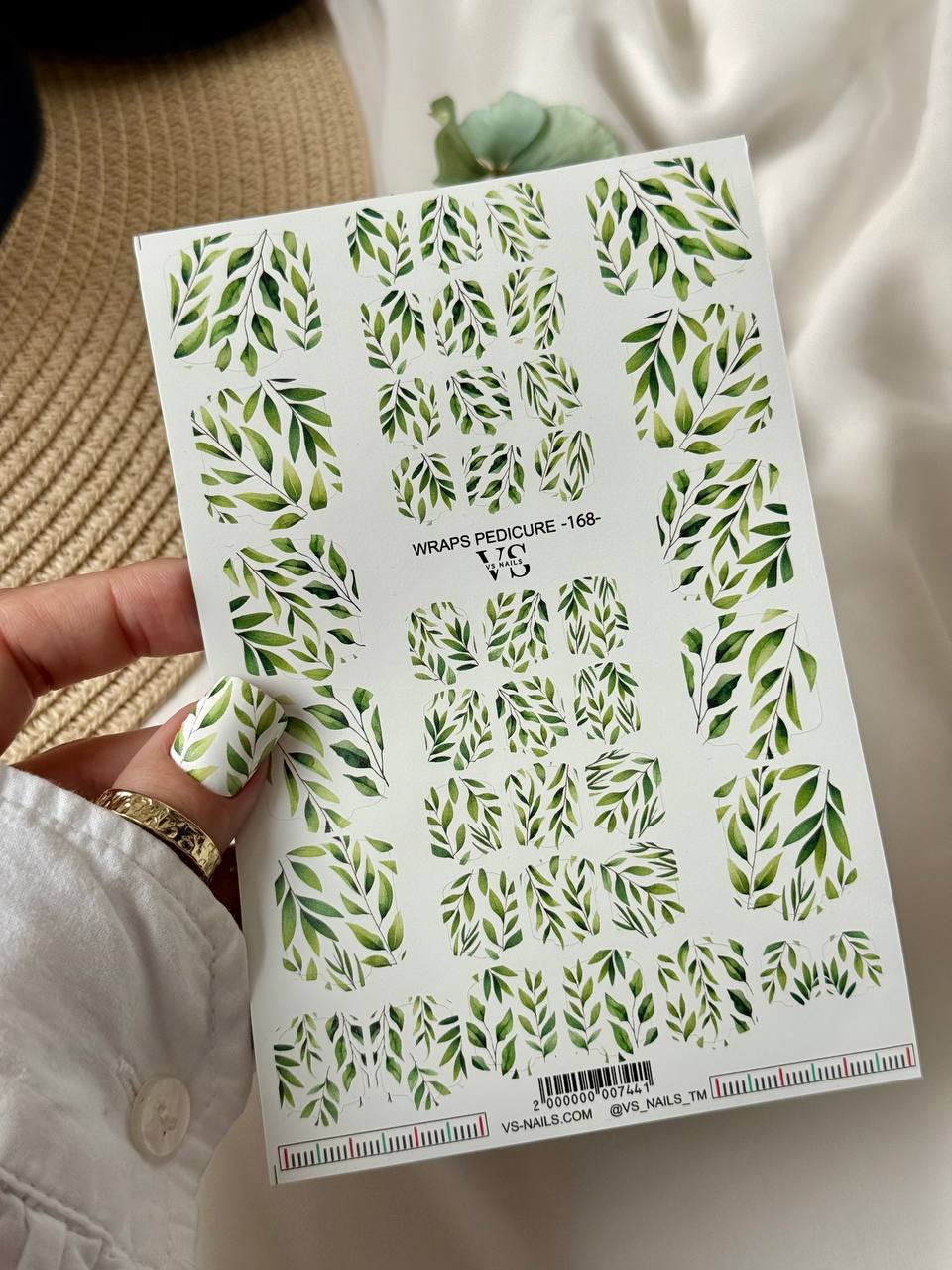 Wrap für Pediküre Maxi 168 von VS Nails