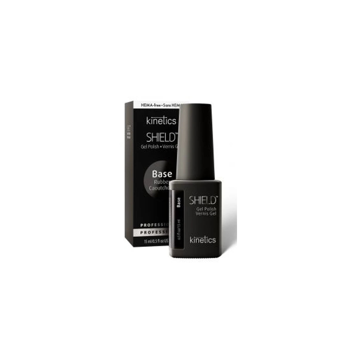 Kinetics SHIELD Gel Polish Base Rubber Caoutchouc 15ml (HEMA-FREI)