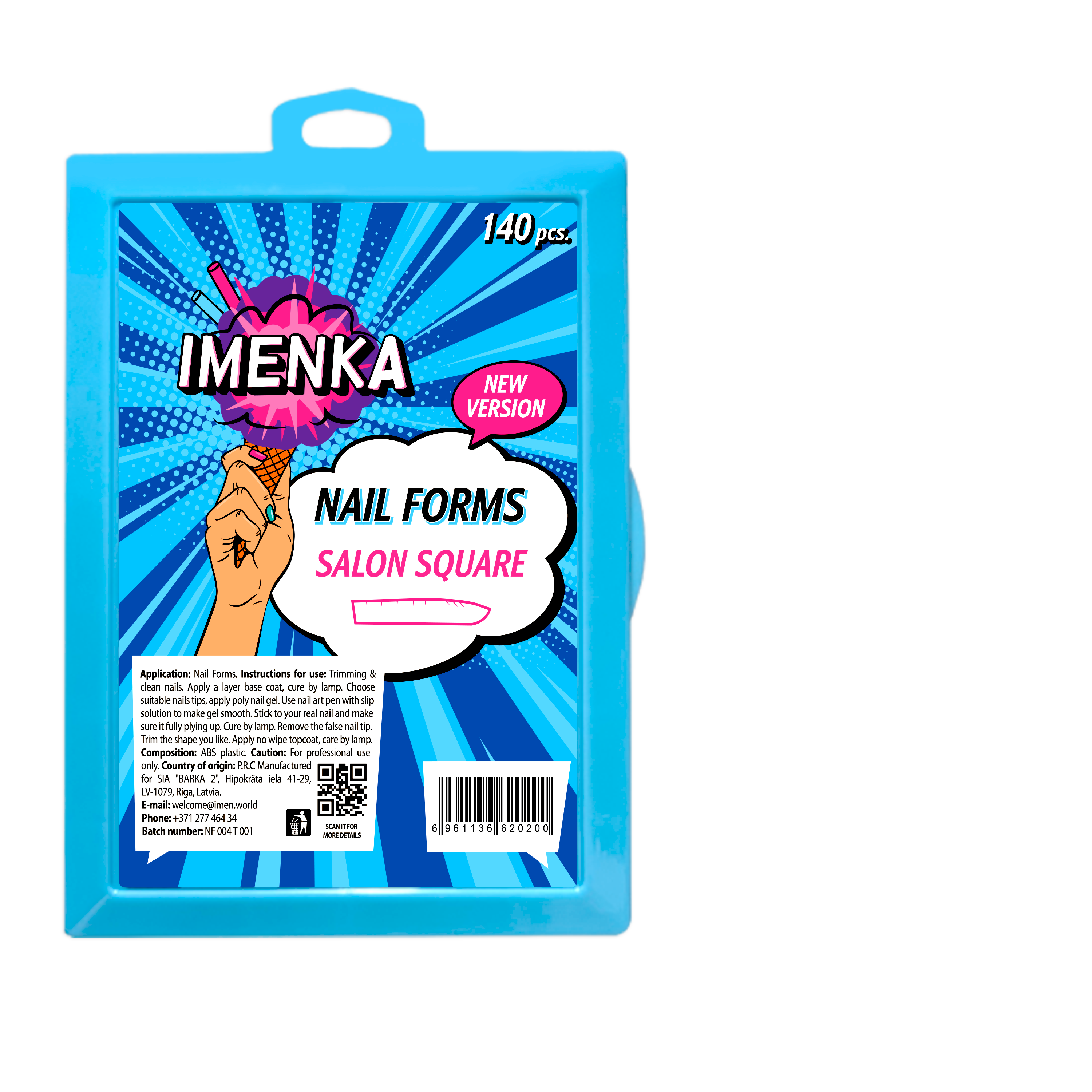 Nail Forms Imenka Salon Square New Version