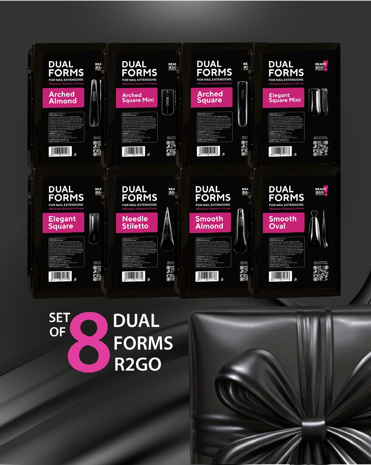 SET 8 x R2GO Dual Tips 8 x 140 Stk. von MARIS.KID