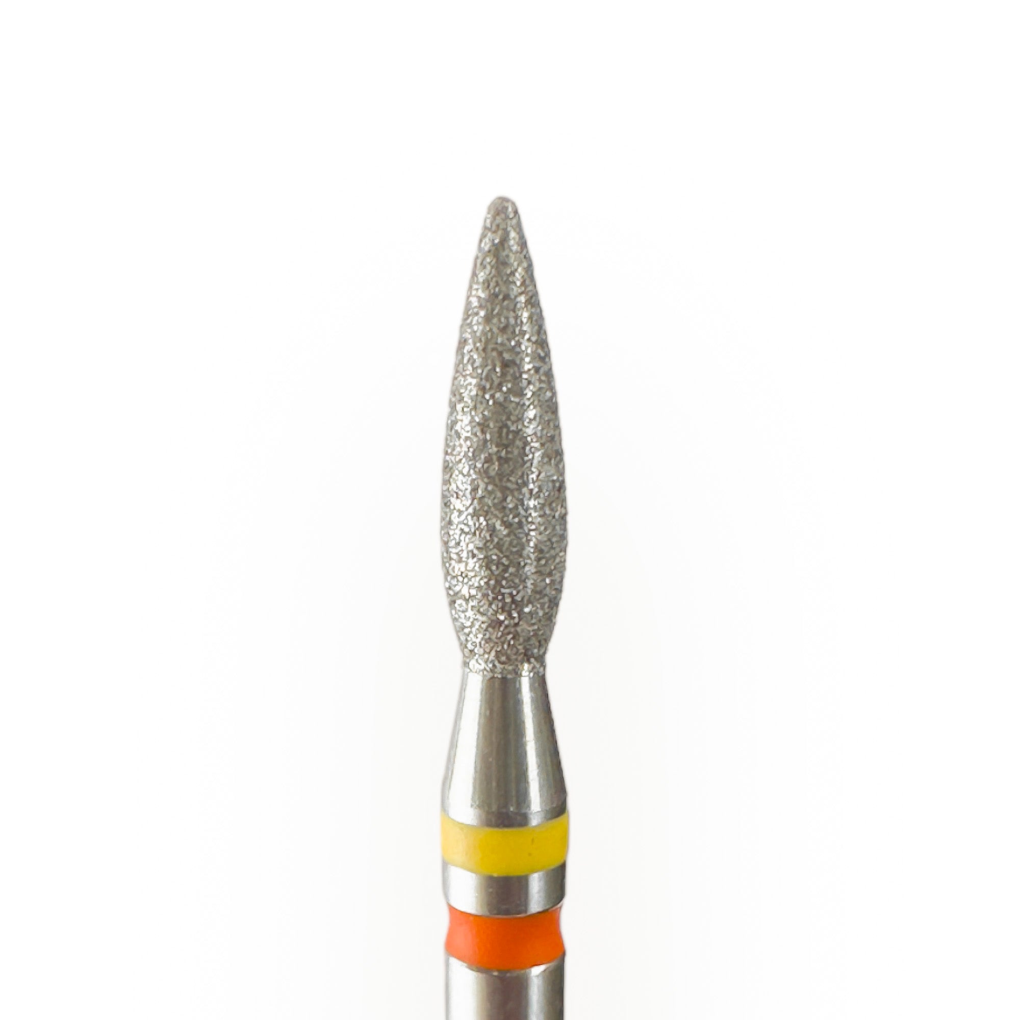 TWIN Flamme Diamant Bit (rot/gelb) fein-sehr fein 2,3mm von KMIZ