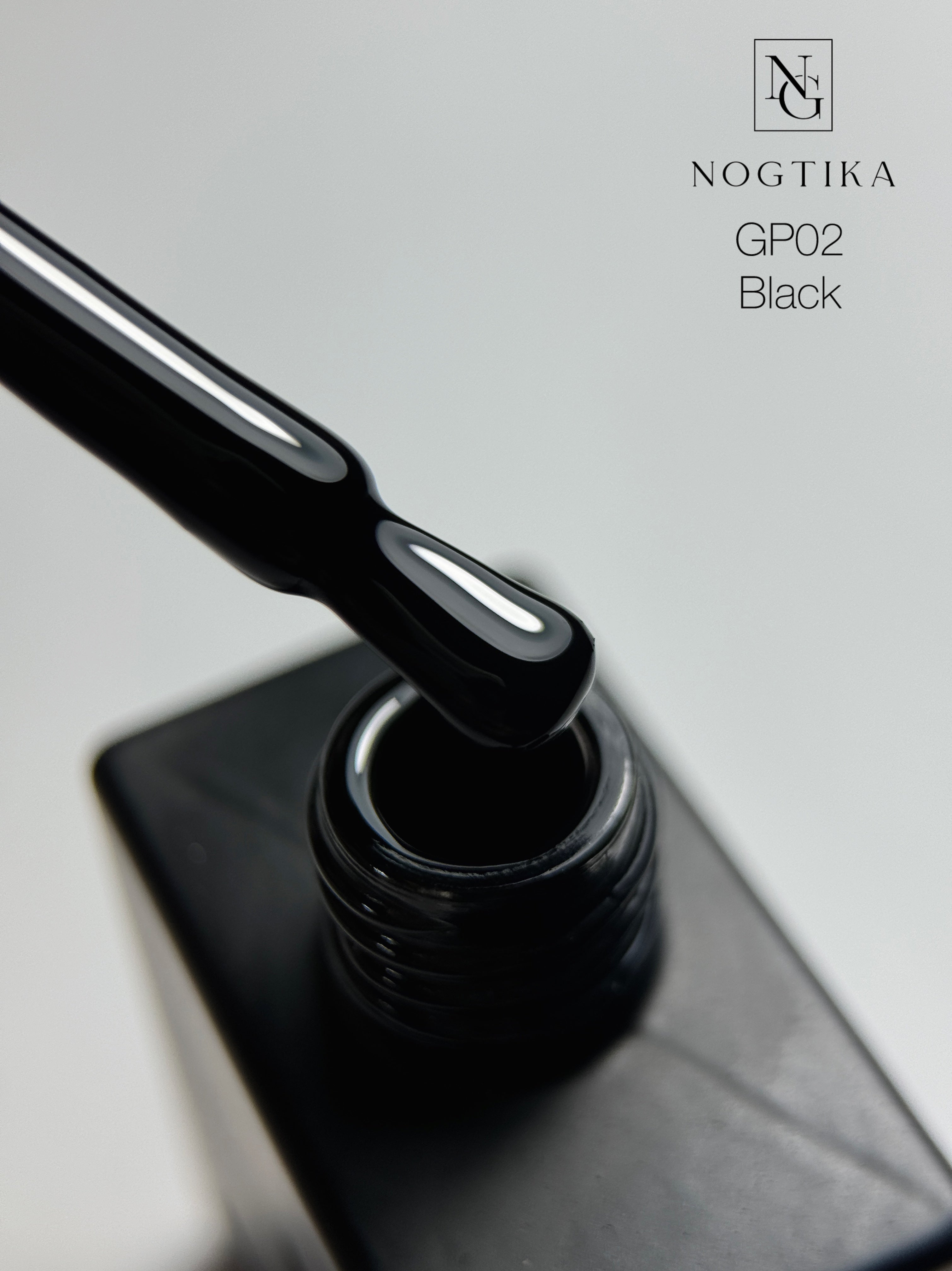 Gel Polish BLACK Nr.GP2 (12ml) TPO-free