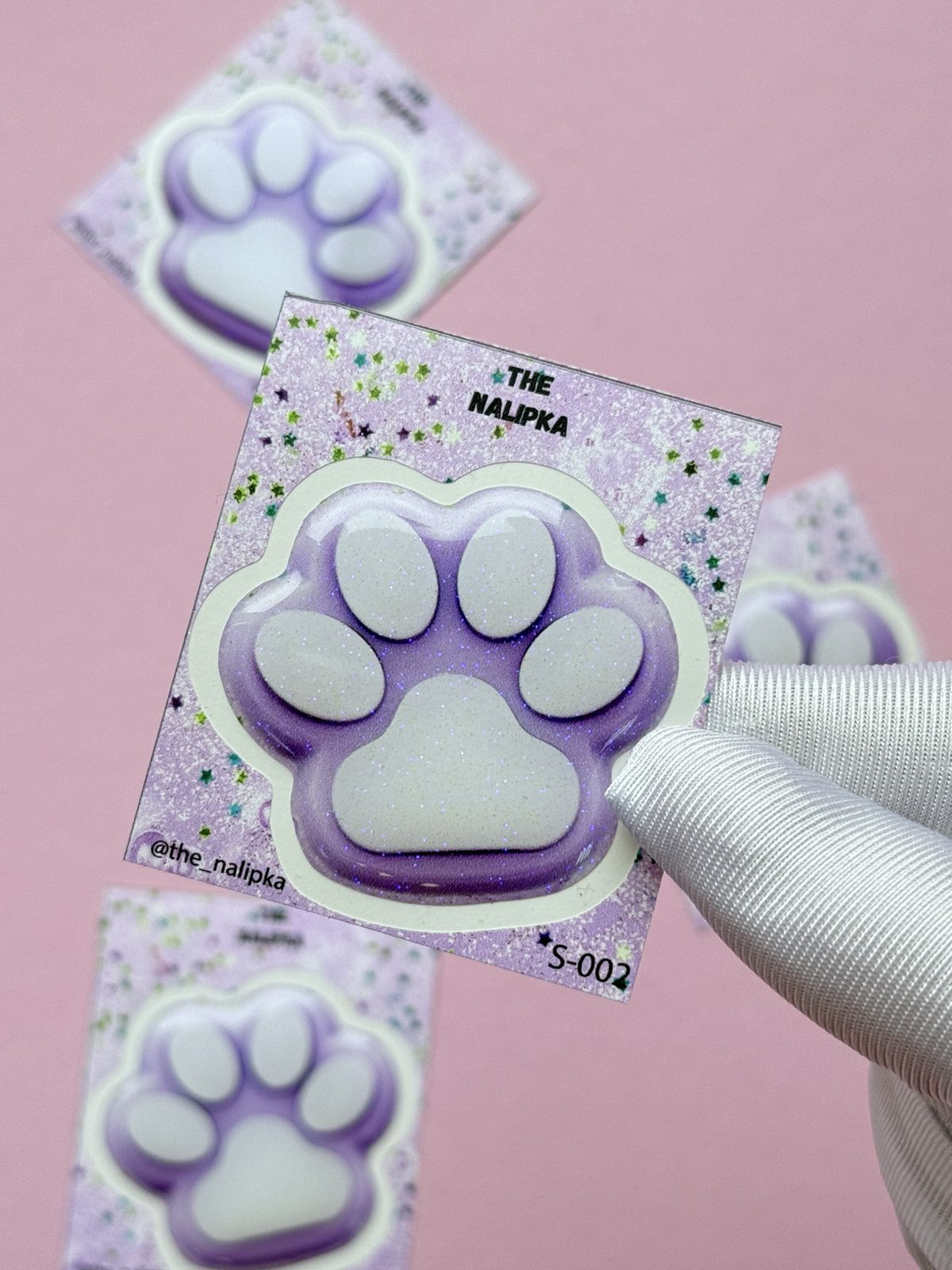 Coole selbstklebende 3D Aufkleber für Ihr Handy, Tablet, Notebook und Laptop S-002