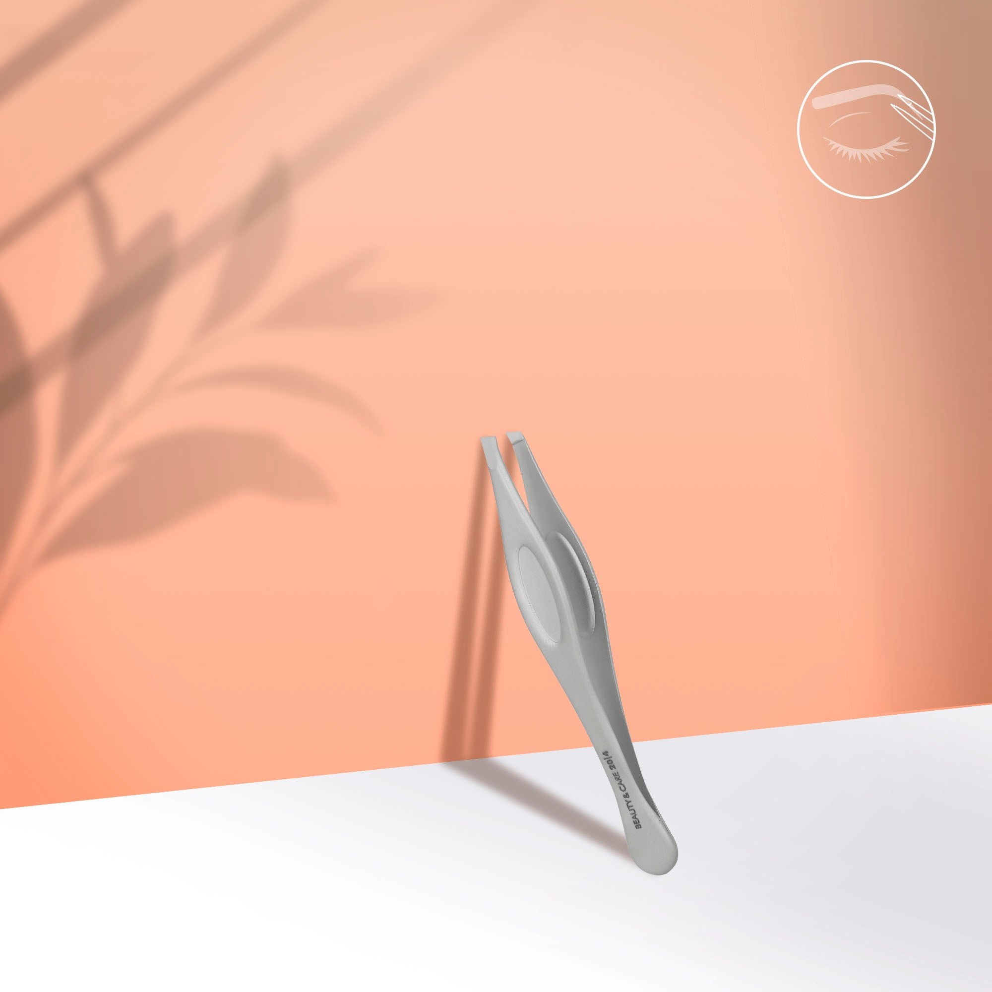 Augenbrauenpinzette BEAUTY & CARE 20 TYPE 4 (schmal abgeschrägt)