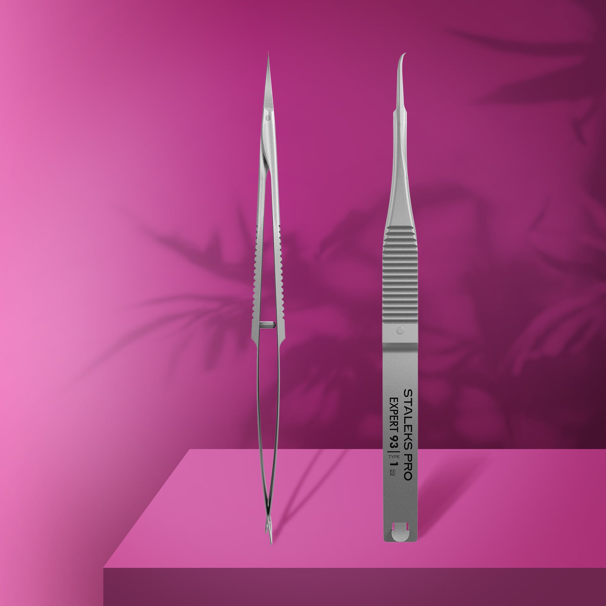 Forbice micro per cuticole SE-90/1 (superficie di taglio 15mm) STALEKS EXPERT