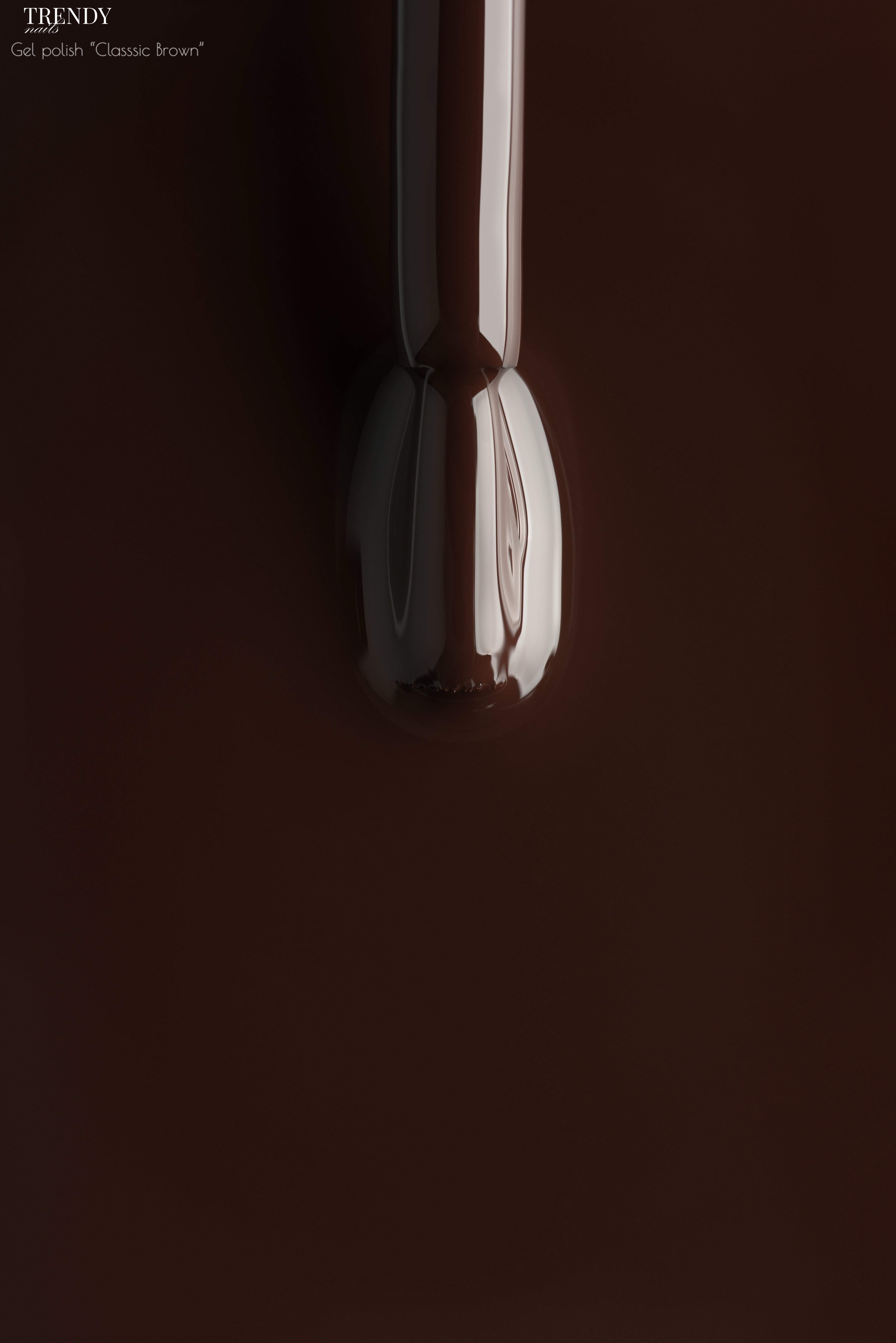 Gel Polish "Classic Brown" Harvest Collection (8ml) von Trendy Nails (TPO/HEMA-free) Herbst 2025