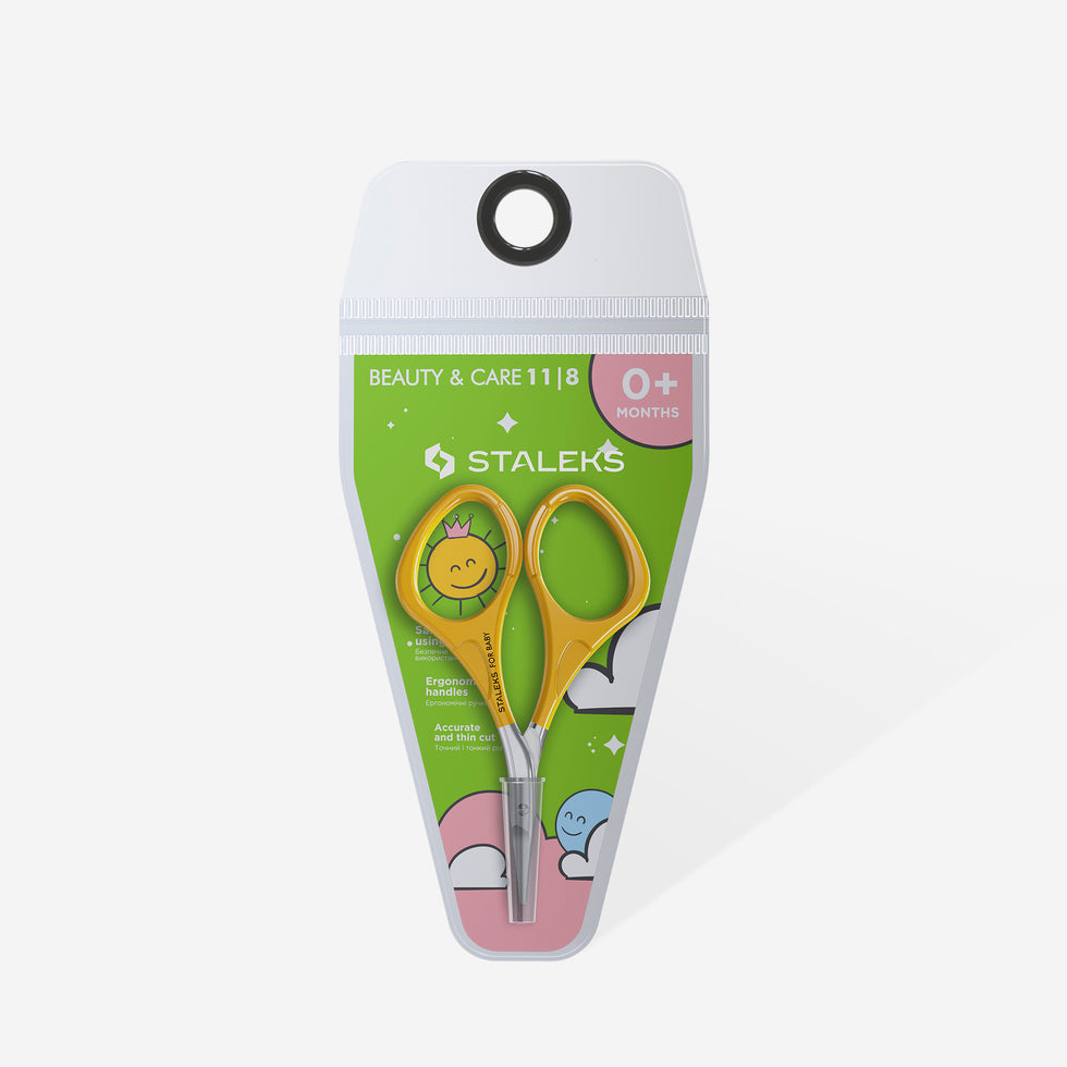 Set Baby/Kinderschere per unghie SBC-10 con limetta per unghie BEAUTY & CARE