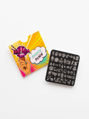 Stamping Plate Stencil No. 40 by Imen