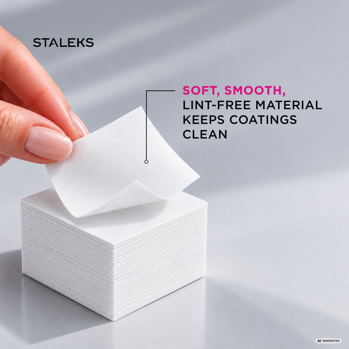 Lint-free wipes 400 pcs. EXPERT from Staleks