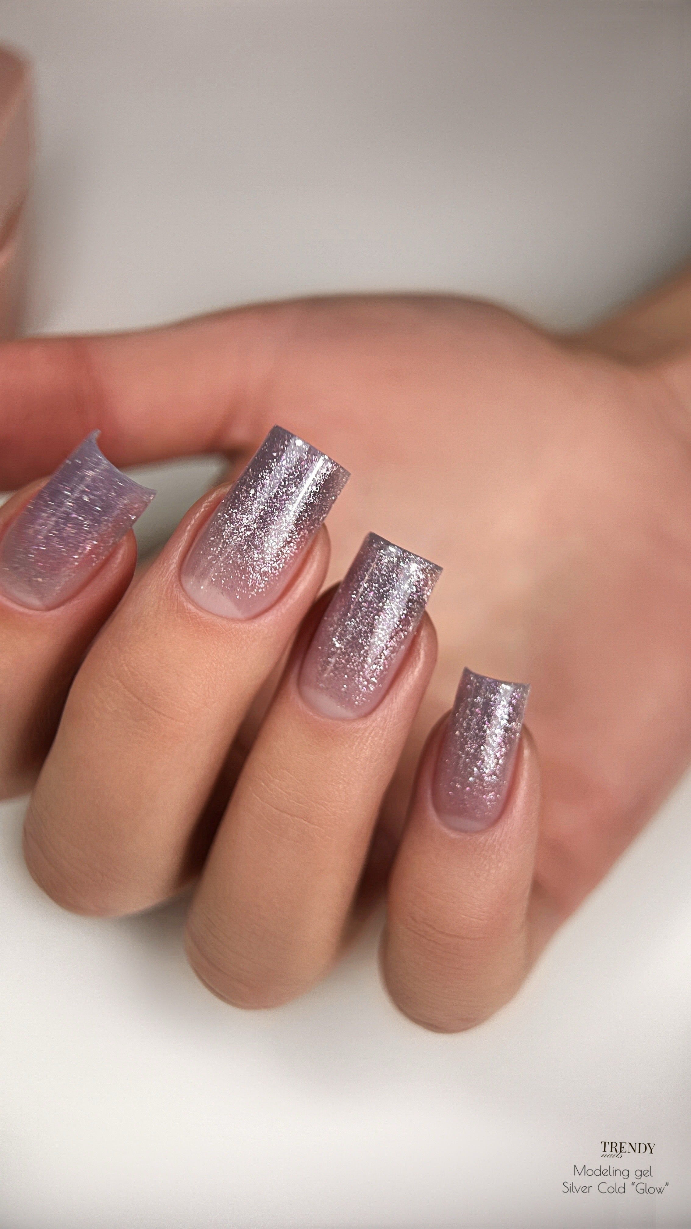 Modeling Gel selbstglättend „Glow“ Silver-Gold Collection (15ml/30ml) (TPO-Free)