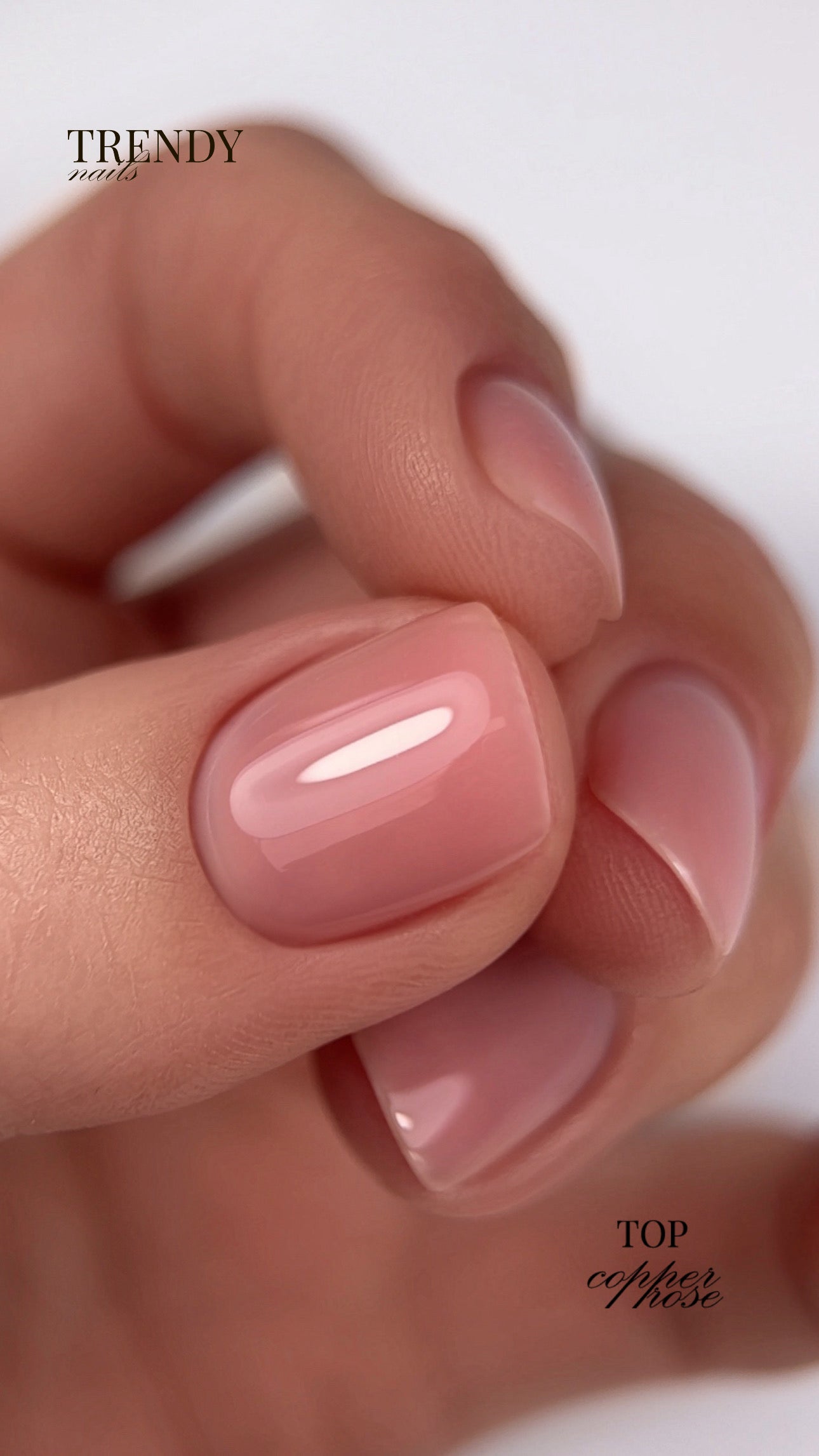Color Top Copper Rose 10ml von Trendy Nails TPO-Free