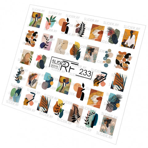 Sticker Design RF233  (Wasserlösliche Aufkleber) Слайдер