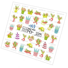 Sticker Design RF229 (Adesivi dissolvibili) Slider