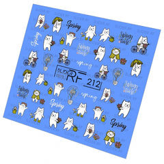 Sticker Design RF212 (Adesivi a base d'acqua) Slider