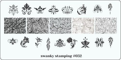 Stamping Plate Stencil No. 032 by Swanky
