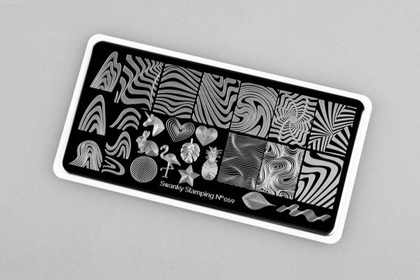 Stamping Plate Stencil No. 059 by Swanky