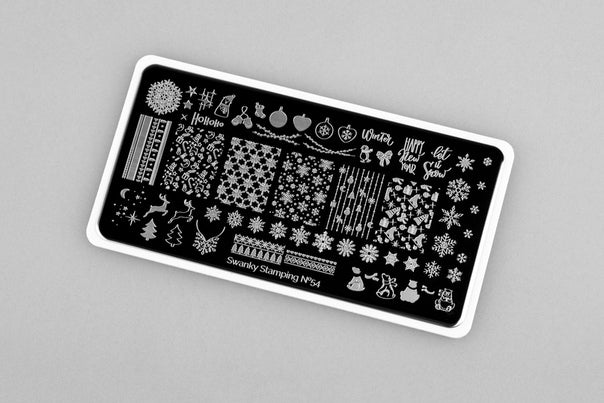 Stamping Plate Stencil No. 054 by Swanky