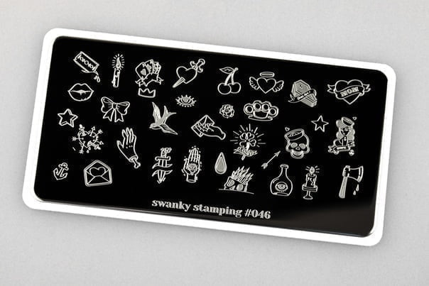 Stamping Plate Stencil No. 046 by Swanky