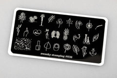 Stamping plate template No. 036 di Swanky