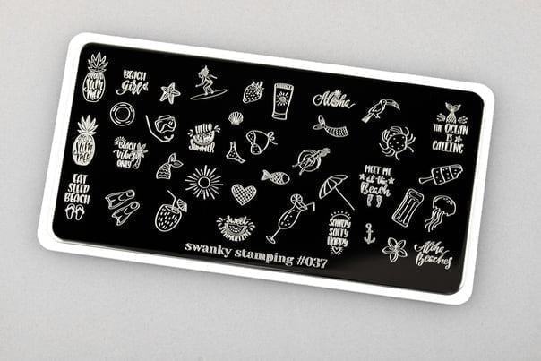 Stamping Plate Stencil No. 037 by Swanky