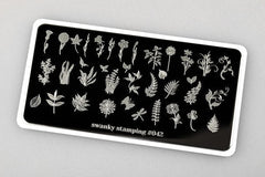 Stamping Platte Schablone Nr. 042 di Swanky