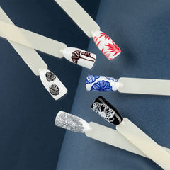 Stamping Gel Farbe 11 braun  orange von Swanky 8ml