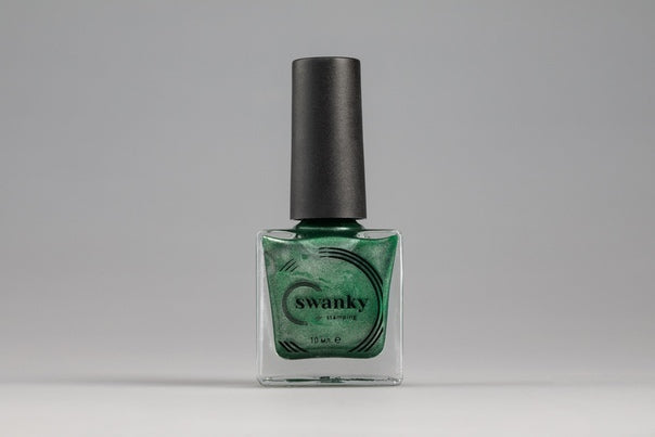 Stamping varnish dark green metallic No. 08 by Swanky