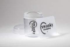 Stamping aus Silikon transparent 4cm von Swanky