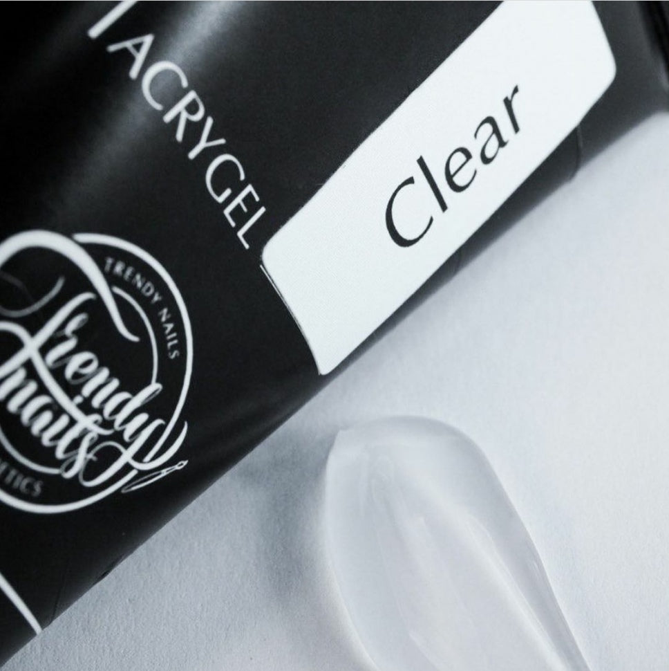 Polygel Acrylgel 'Clear' 30ml and 60ml from Trendy Nails