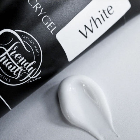 Polygel Acrylgel 'White' 30ml - 60ml von Trendy Nails TPO-Free
