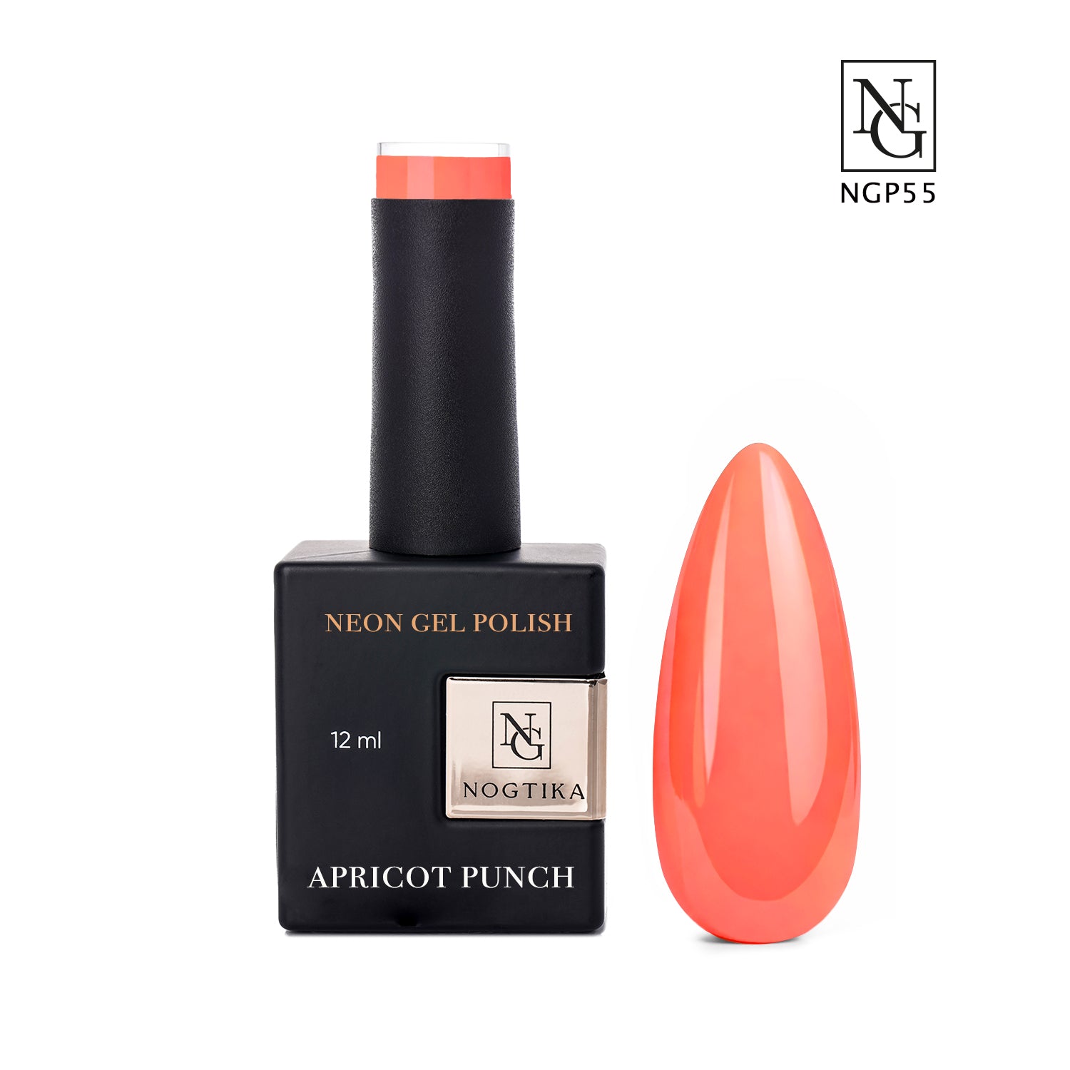 Gel Polish # 55 Apricot Punch (12ml) TPO-free