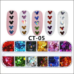 Set di Nailart con topi