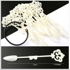 Display anelli per unghie 24 pz. forma stiletto naturale