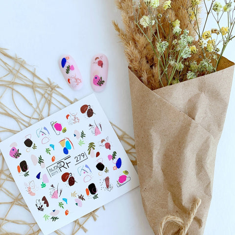 Sticker Design RF279 (Wasserlösliche Aufkleber)